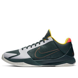 Кроссовки zoom kobe 5 protro Nike, серый cd4991-300 | grey/green