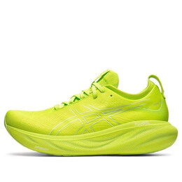 Кроссовки гель нимбус 25 Asics, зеленый 1011b547-300 | fluorescent green