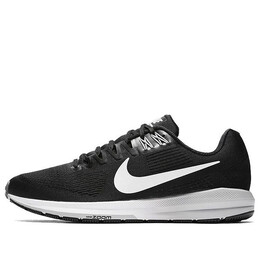 Кроссовки air zoom structure 21 Nike, черный 904695-001 | black/white-wolf grey-cool grey