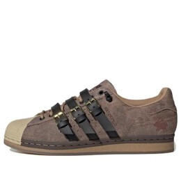 Кроссовки melting sadness x originals superstar karoro hole Adidas, коричневый h06344 | brown/black/creamyellow