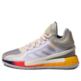 Кроссовки d rose 11 Adidas, серый fw8508 | grey/orange