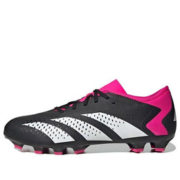 Кроссовки хищник точность.3 hg ag Adidas, черный gw4635 | black/white/pink