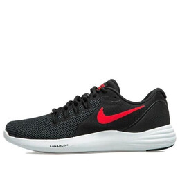 Кроссовки лунные явные Nike, черный 908987-004 | black/university red-anthracite-white