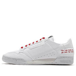 Кроссовки континентальные 80 Adidas, белый fu9787 | white/red