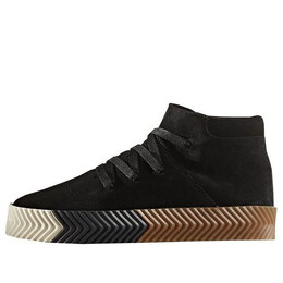 Кроссовки alexander wang x aw skate mid Adidas, черный ac6850 | black