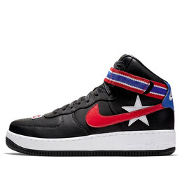 Кроссовки lab air force 1 высокие Nike, черный aq3366-001 | black/university red-white