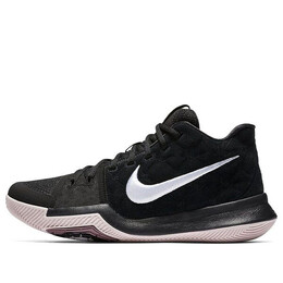 Кроссовки kyrie 3 эп. Nike, черный 852396-010 | black/white/silt red