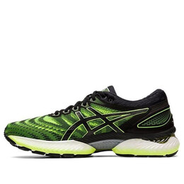 Кроссовки гель нимбус 22 Asics, черный 1011a680-751 | black/green
