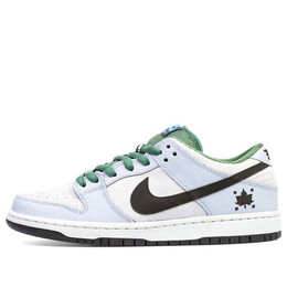 Кроссовки sb dunk low premium Nike, серый 313170-021 | gray/black/green
