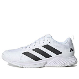 Кроссовки корт команда отскок 2.0 Adidas, белый hr1239 | cloud white/core black/cloud white