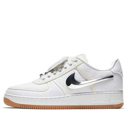 Кроссовки x travis scott air force 1 Nike, белый aq4211-100 | white
