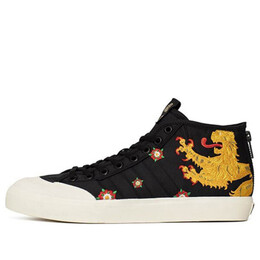 Кроссовки footpatrol x juice x matchcourt mid Adidas, черный cm7877 | black