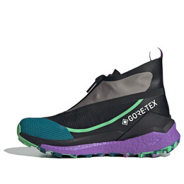 Кроссовки terrex free hiker gore tex от stella mccartney Adidas, черный ig0019 | black/teal/green/purple