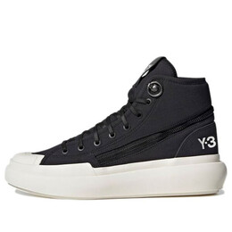 Модные кроссовки y 3 ajatu court high Adidas, черный h05621 | black/core white