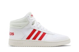 Кроссовки Adidas Hoops 2.0 Mid, белый gz7927 | white