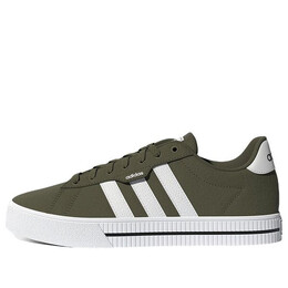 Кроссовки neo daily 3.0 shoes Adidas, зеленый gw1916 | olive green / cloud white