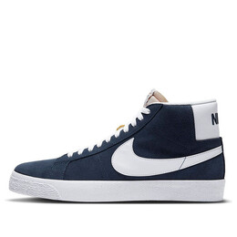 Кроссовки zoom blazer mid sb Nike, синий 864349-401 | blue