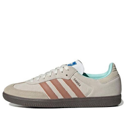 Кроссовки оригинальные samba og Adidas, белый id2047 | white/rose/brown