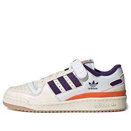 Кроссовки форум 84 низкие Adidas, белый gx9049 | white/purple/orange