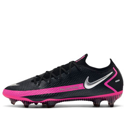 Кроссовки фантом gt elite fg Nike, черный ck8439-006 | black/pink blast