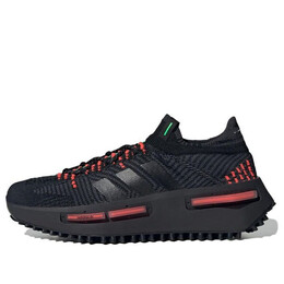 Кроссовки nmd_s1 Adidas, черный ie4588 | core black/carbon/flash lime