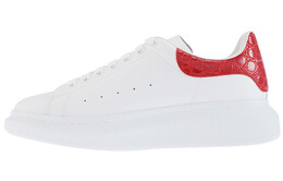 Кроссовки Alexander McQueen Oversized Red Croc Effect 625162whyb89676