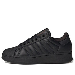 Кроссовки оригиналы superstar xlg atmos Adidas, черный if6290 | core black / gold metallic / red