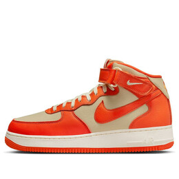 Кроссовки air force 1 mid Nike, оранжевый fb2036-700 | orange/brown