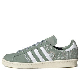 Кроссовки кампус 80-х Adidas, зеленый ig7949 | olive green / cloud white