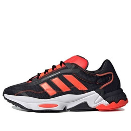 Кроссовки ozweego Adidas, черный h04536 | core black/cloud white/solar red
