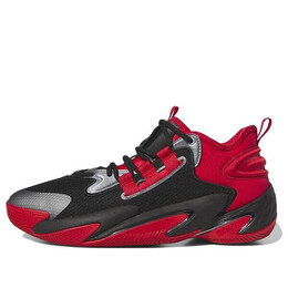 Кроссовки byw select shoes Adidas, черный if0006 | core black/better scarlet/iron metallic