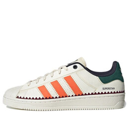 Кроссовки суперзвезда от технологий Adidas, белый h05649 | white/green/orange