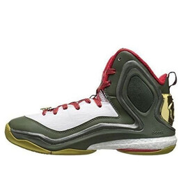 Кроссовки d rose 5 boost Adidas, зеленый c76493 | green/yellow