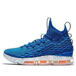 Кроссовки lebron 15 ep Nike, синий ao1754-400 | hoto blue/total orange-summit white