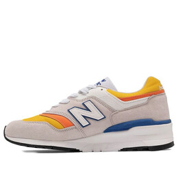 Кроссовки 997 сделано в США New Balance, серый m997pt | gray/yellow