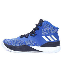 Кроссовки d rose 8 Adidas, синий cq0826 | blue/black/white