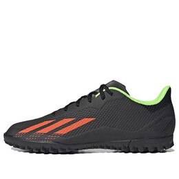 Кроссовки x speedportal.4 turf Adidas, черный gw8506 | core black/solar red/solar green