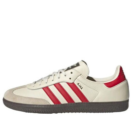 Кроссовки x ajax samba Adidas, белый ie7684 | cream white/team collegiate red/gum