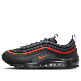 Кроссовки air max 97 Nike, черный 921826-018 | black/picante red/anthracite