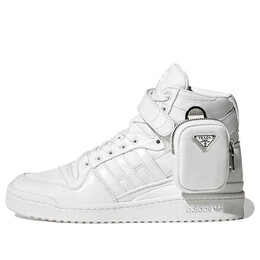Кроссовки prada x forum высокие Adidas, белый gy7041 | white