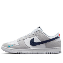Кроссовки данк лоу Nike, белый fj4227-001 | white/grey/navy/aqua