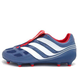 Кроссовки Predator Precision FG Adidas, серый cm7911 | blue grey/running white/collegiate red