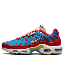 Кроссовки air max plus se Nike, красный dc9332-600 | university red/pollen/light photo blue/sail