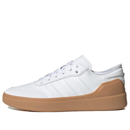 Кроссовки кроссовки Court Revival Adidas, белый hp2601 | cloud white/cloud white/gum