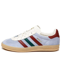 Кроссовки газель домашняя обувь Adidas, синий ig4994 | blue dawn/collegiate burgundy/core green