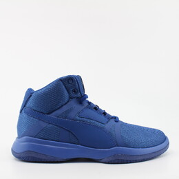 Текстильные кроссовки на шнуровке rebound street evo 361171 06 Puma, синий 4002660 | blau