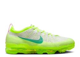 Кроссовки Nike Air Vapormax 2023 Flyknit 'Vast Grey Volt', зеленый fz4016 001 | green