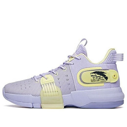 Кроссовки шокируют игру Anta, фиолетовый 112121610-5 | light purple/fluorescent light green/white