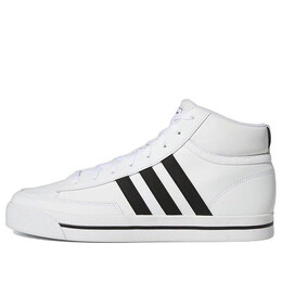 Кроссовки neo retrovulc mid Adidas, белый gw8368 | white/black