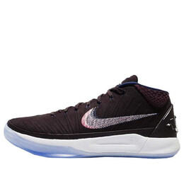 Кроссовки kobe ad mid ep Nike, фиолетовый 922484-602 | purple/black/ice blue
